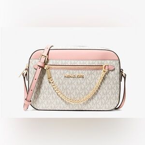 Jet Set Large Logo Crossbody Bag